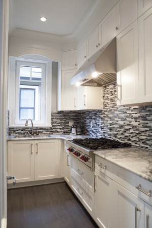 Custom Built Home kitchen tile backsplash interior design vancouver michele cheung indesigns