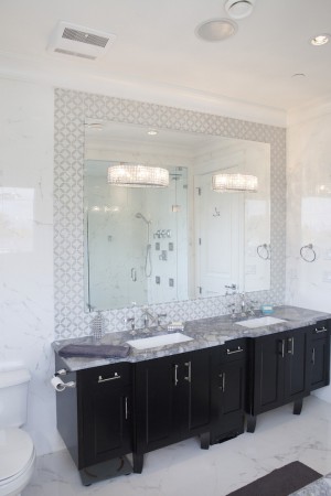 Custom Built Home ensuite bathroom vanity interior design vancouver indesigns
